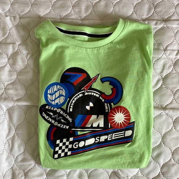 Men’s Puma BMW Motorsport T-Shirt, Green, Size = M - Picture 1 of 5